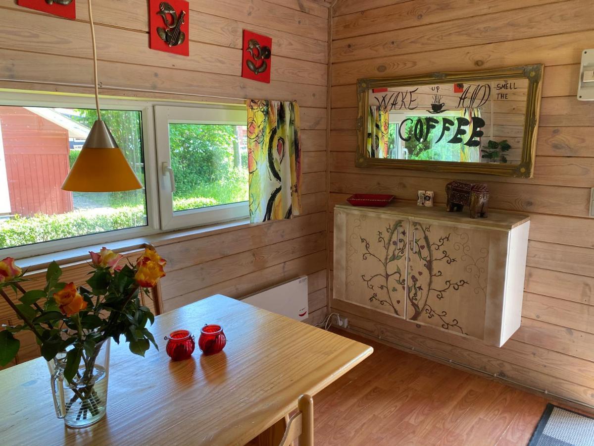 4-personers hytte på Rinkenæshus Camping Villa Gråsten Eksteriør bilde